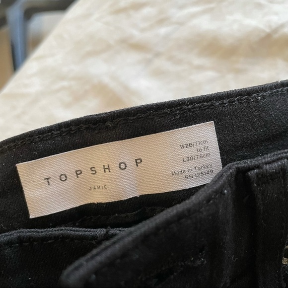 Topshop distressed Jamie jeans - Picture 7 of 9